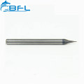 Fresa de carburo sólido de carburo sólido de diámetro pequeño BFL 0.5mm Micro End Mill